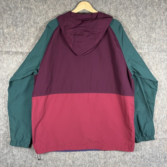 LL Bean Mountain Classic Anorak Men's XL Tall Colorblock Gorpcore 505299 - Picture 4 of 8